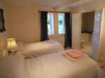 Twin bedroom with en-suite